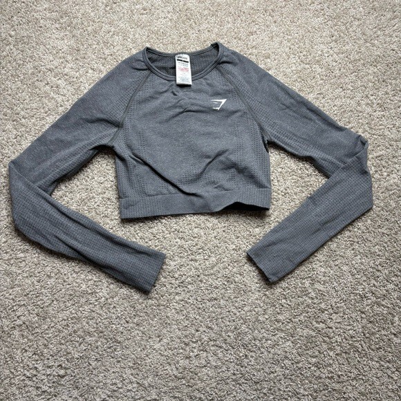 Gymshark Other - Gymshark Vital Seamless Long Sleeve Crop Top